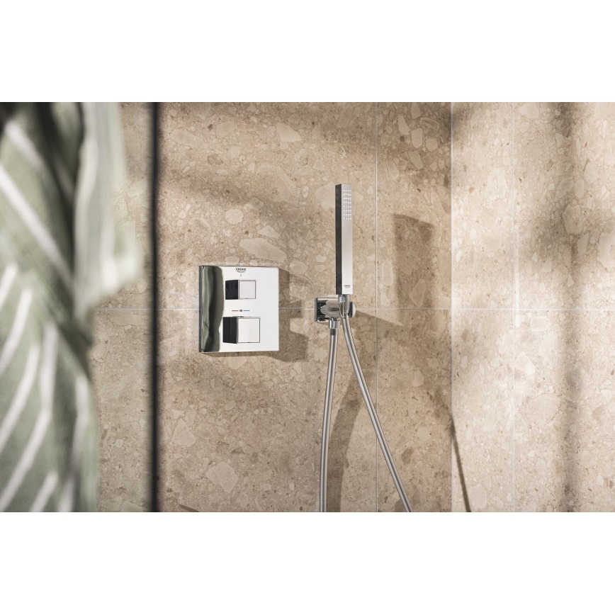 GROHE 34879000 - Εντοιχισμένο σύστημα ντους PRECISION CUBE 310 × 310 mm χρωμέ