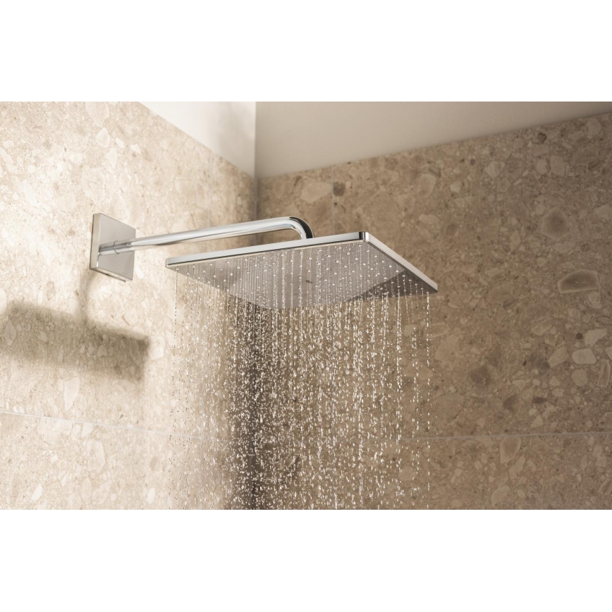 GROHE 34879000 - Εντοιχιζόμενο σύστημα ντους PRECISION CUBE 310 × 310 mm χρωμέ