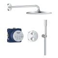 GROHE 34880000 - Σετ ντους με εντοιχιζόμενο θερμοστατικό αναμεικτήρα GROHTHERM SMARTCONTROL, γυαλιστερό χρώμιο