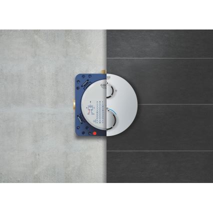 GROHE 34880000 - Εντοιχισμένη σταθερή μπαταρία ντους GROHTHERM SMARTCONTROL χρώμιο