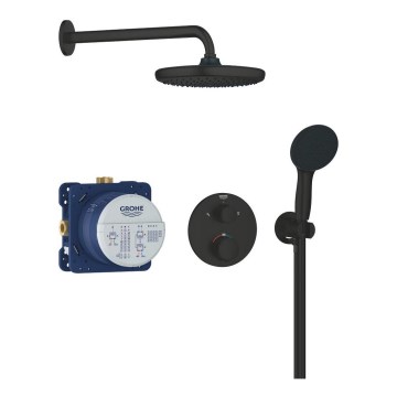 GROHE 348832430 - Σετ ντους VITALIO START 250 mm μαύρο