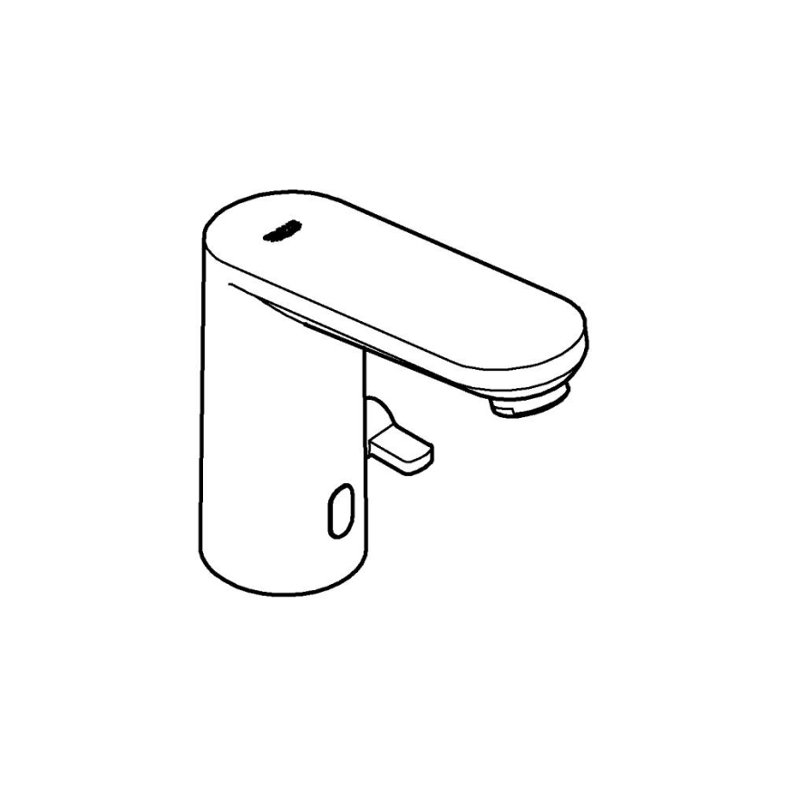 GROHE 36366002 - Ηλεκτρονική μπαταρία νιπτήρα GET E, γυαλιστερό χρώμιο