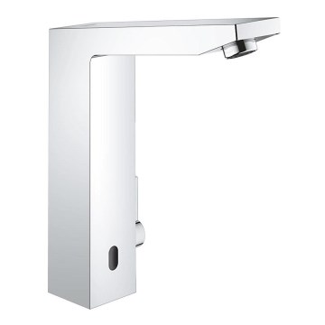 GROHE 36440000 - Ηλεκτρονική μπαταρία νιπτήρα EUROCUBE E DN 15 με υπέρυθρη ανίχνευση, χρώμιο