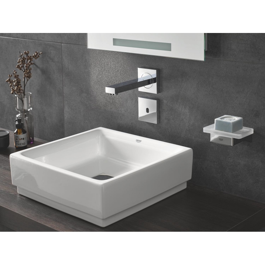 GROHE 36442000 - Ηλεκτρονική μπαταρία με υπέρυθρους αισθητήρες EUROCUBE E, γυαλιστερό χρώμιο