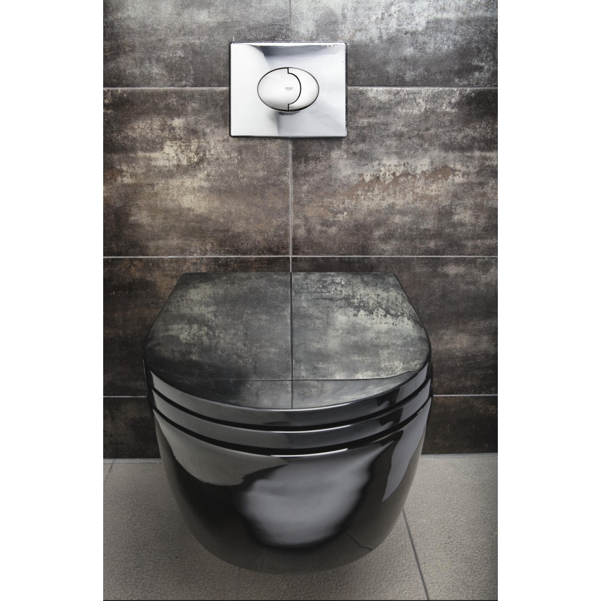 GROHE 38506000 - Πλήκτρο έκπλυσης SKATE AIR 156 × 197 mm γυαλιστερό χρώμιο