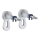 GROHE 3855800M - Επιτοίχια σύνδεση RAPID SL 130-230 mm, γυαλιστερό χρώμιο