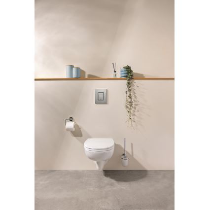 GROHE 38966000 - Πλακέτα ενεργοποίησης EVEN 156 × 197 mm γυαλιστερό χρώμιο