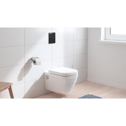 GROHE 38966KV0 - Πλακέτα έκπλυσης EVEN 156 × 197 mm μαύρη