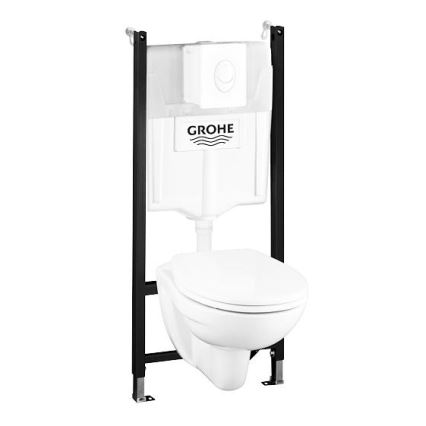 GROHE 39116000 - Σετ 4-σε-1 με κεραμικά SOLIDO COMPACT 1,13 m