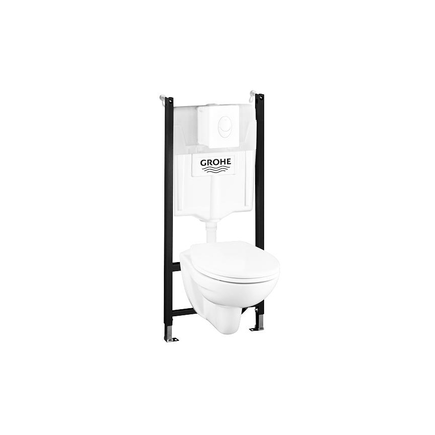 GROHE 39116000 - Σετ 4-σε-1 με κεραμικά SOLIDO COMPACT 1,13 m