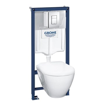 GROHE 39186000 - Σετ 4-σε-1 με κεραμικό SOLIDO COMPACT 1,13 m
