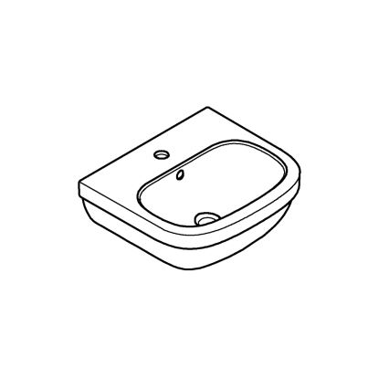 GROHE 39324000 - Νιπτήρας EURO CERAMIC 450 × 400 mm κεραμικός/λευκός