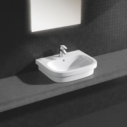 GROHE 39337000 - Επιτραπέζιος νιπτήρας EURO CERAMIC 600 × 480 mm κεραμικό/λευκό