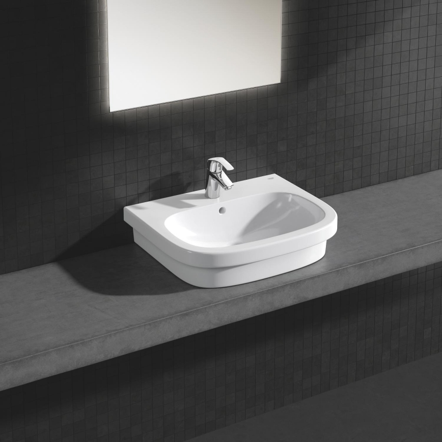 GROHE 39337000 - Επιτραπέζιος νιπτήρας EURO CERAMIC 600 × 480 mm κεραμικό/λευκό