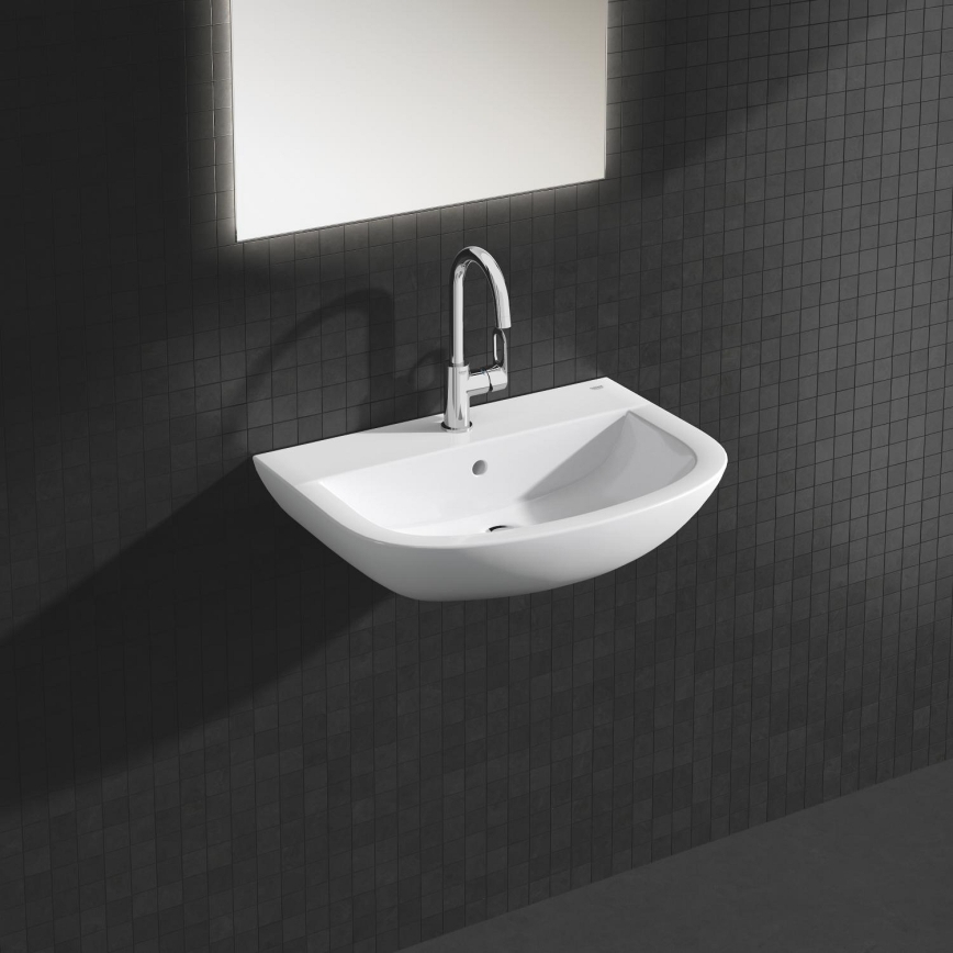 GROHE 39420000 - Επιτοίχιος νιπτήρας EURO CERAMIC 646 × 468 mm κεραμικό/λευκό
