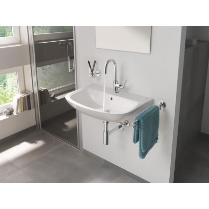 GROHE 39420000 - Επιτοίχιος νιπτήρας EURO CERAMIC 646 × 468 mm κεραμικό/λευκό