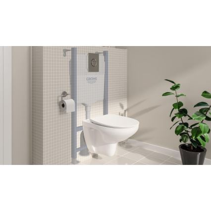 GROHE 39900000 - Σετ 6 σε 1 SOLIDO 1,13 m κεραμικό/λευκό
