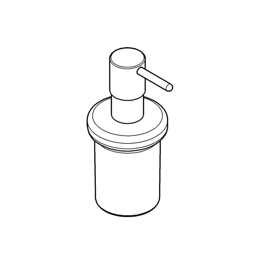 GROHE 40394001 - Δοσομετρητής υγρού σαπουνιού ESSENTIALS 160 ml γυαλιστερό χρώμιο