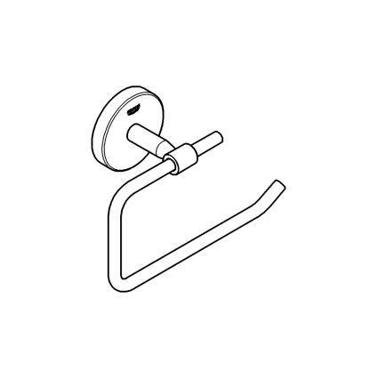 GROHE 40457001 - Θήκη για χαρτί τουαλέτας BAUCOSMOPOLITAN, γυαλιστερό χρώμιο