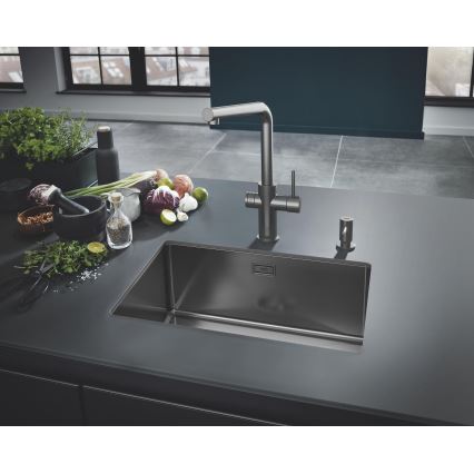 GROHE 40535AL0 - Δοσομετρητής υγρού σαπουνιού COSMOPOLITAN 500 ml γραφίτης