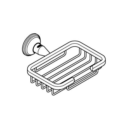 GROHE 40659001 - Γωνιακό ράφι ESSENTIALS AUTHENTIC σε γυαλιστερό χρώμιο