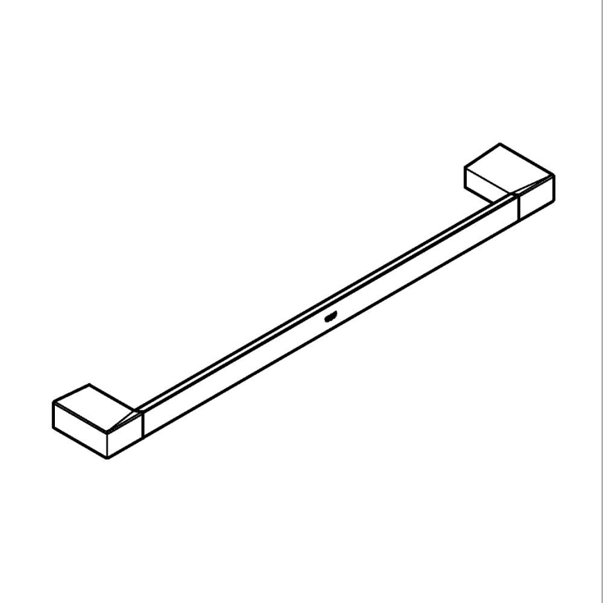 GROHE 40767000 - Κρεμάστρα πετσετών SELECTION CUBE 500 mm, γυαλισμένο χρώμιο