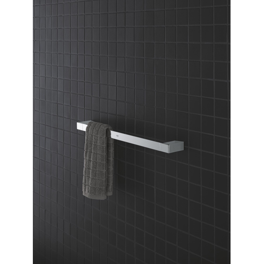 GROHE 40767000 - Κρεμάστρα πετσετών SELECTION CUBE 500 mm, γυαλισμένο χρώμιο