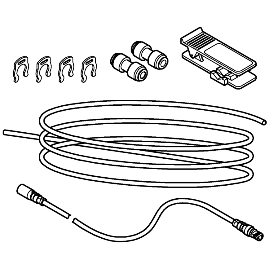 GROHE 40843000 - Σετ επέκτασης BLUE σε γυαλιστερό χρώμιο