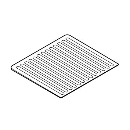 GROHE 40871K00 - Κεραμική επιφάνεια αποστράγγισης 450 x 400 mm, μαύρη