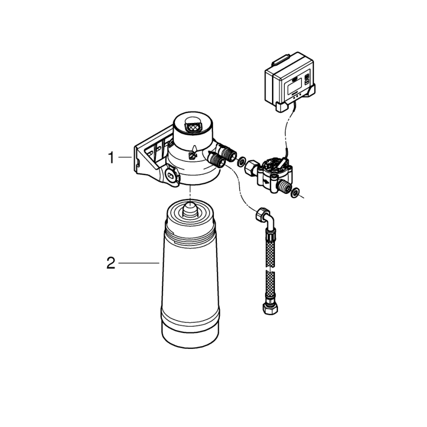 GROHE 40876000 - Σετ εκκίνησης ULTRASAFE σε γυαλιστερό χρώμιο