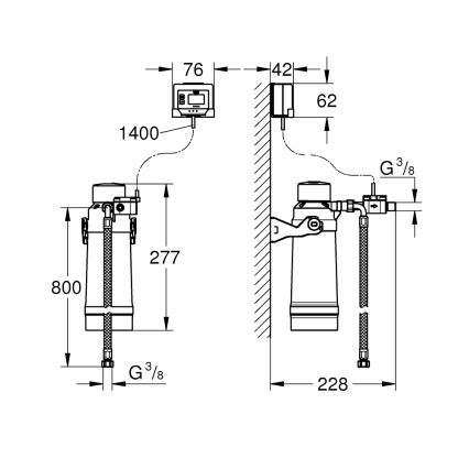 GROHE 40876000 - Σετ εκκίνησης ULTRASAFE σε γυαλιστερό χρώμιο
