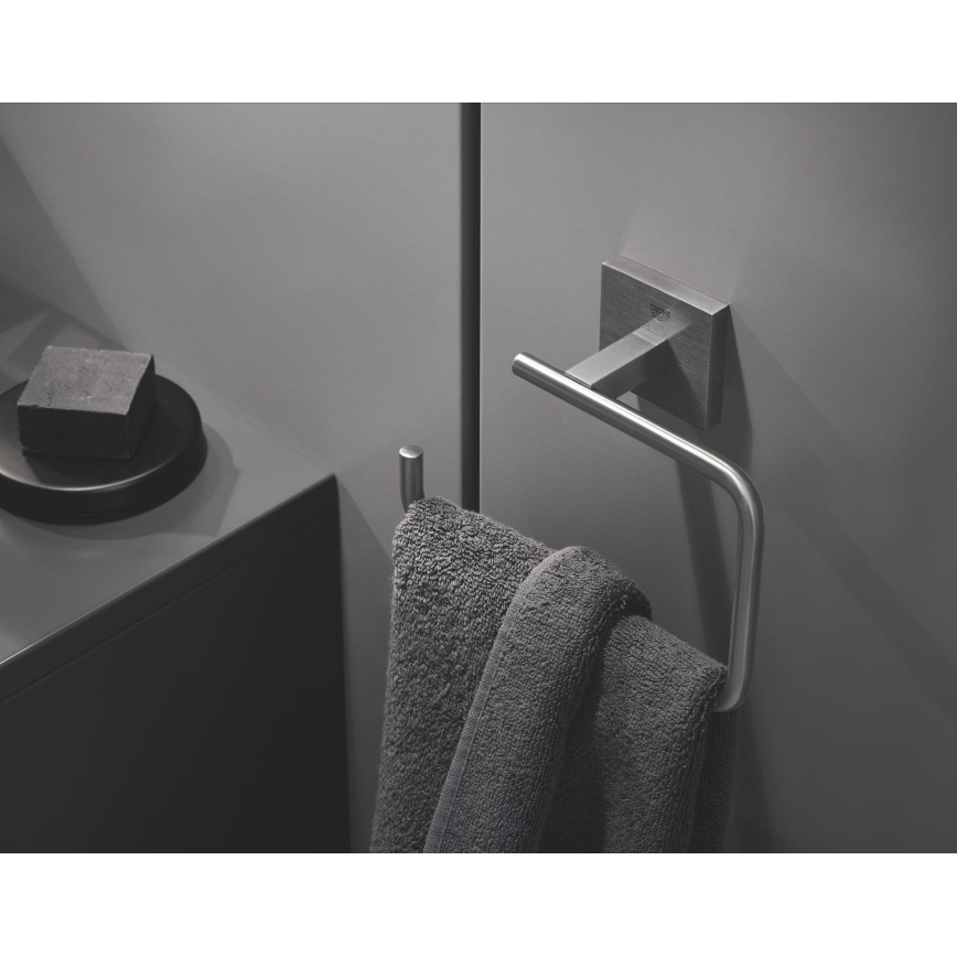 GROHE 40975DC0 - Βάση πετσέτας START CUBE, ανοξείδωτος χάλυβας