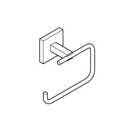 GROHE 40978DC0 - Βάση χαρτιού υγείας START CUBE, ανοξείδωτο ατσάλι