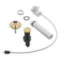 GROHE 40986GN0 - Σετ αποχέτευσης για νεροχύτες κουζίνας, Ø 35 mm, χρυσό