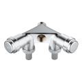 GROHE 41020000 - Διπλή βαλβίδα EGGEMANN 12” σε γυαλιστερό χρώμιο