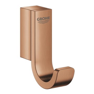 GROHE 41039DL0 - Γάντζος για ρόμπα μπάνιου SELECTION 5,2 x 1,5 x 4,4 cm χάλκινος
