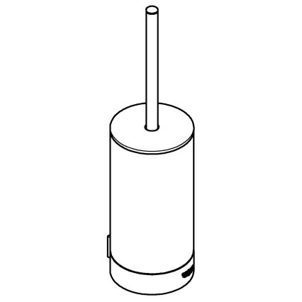 GROHE 41076GL0 - Σετ καθαρισμού τουαλέτας SELECTION χρυσό