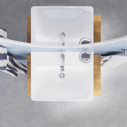 GROHE 41089000 - Πετσετοθήκη START CUBE 600 mm, γυαλιστερό χρώμιο