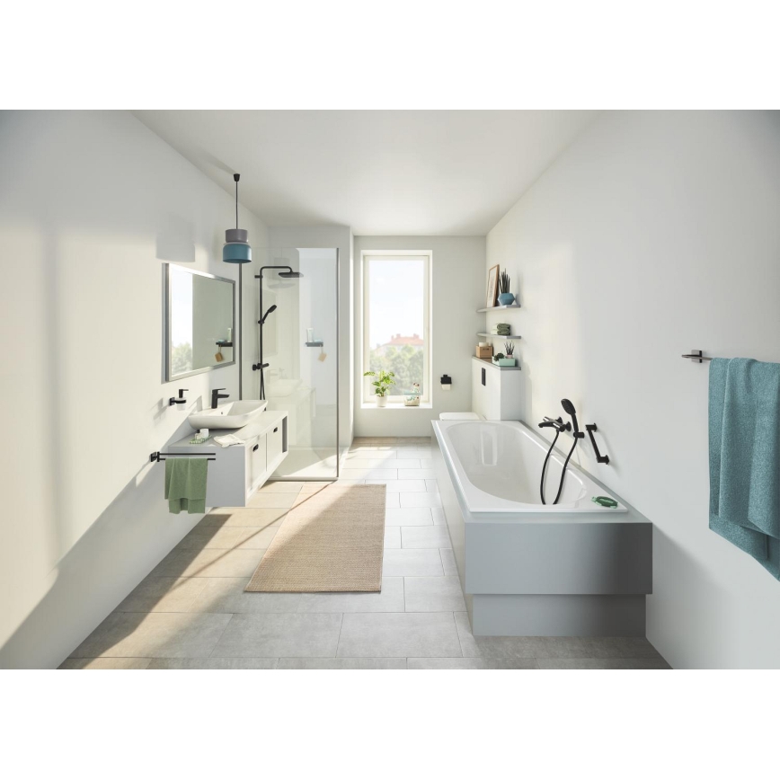 GROHE 410952430 - Λαβή μπανιέρας START CUBE 504 mm, μαύρη
