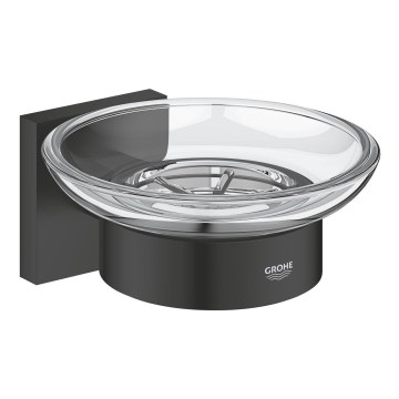 GROHE 410962430 - Σαπουνοθήκη START CUBE 110 x 56 x 125 mm μαύρη