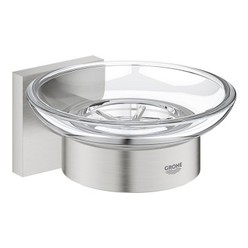 GROHE 41096DC0 - Σαπουνοθήκη START CUBE 110 x 56 x 125 mm ανοξείδωτο ατσάλι