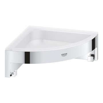 GROHE 41106000 - Γωνιακή ραφιέρα ντους START CUBE 16 εκ., σε γυαλιστερό χρώμιο
