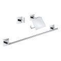 GROHE 41124000 - Σετ αξεσουάρ START CUBE 558 mm γυαλιστερό χρώμιο