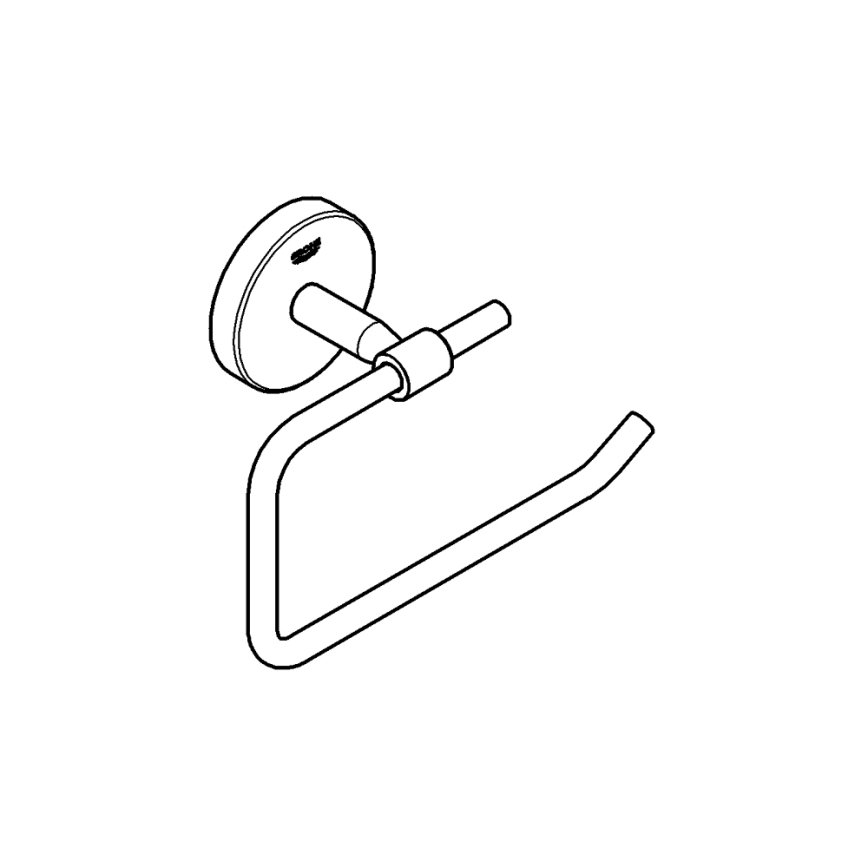 GROHE 41165000 - Θήκη χαρτιού υγείας START COSMOPOLITAN 153 × 109 mm χρώμιο