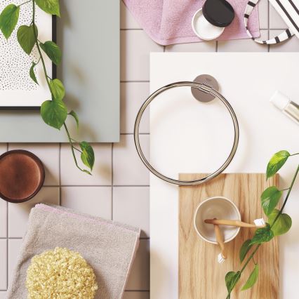 GROHE 41167000 - Βάση για πετσέτες START COSMOPOLITAN, διάμετρος 200 mm, γυαλιστερό χρώμιο