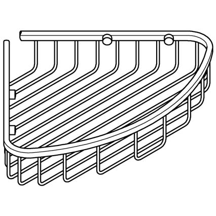 GROHE 41172000 - Γωνιακό ράφι QUICKFIX START COSMOPOLITAN 30,3 × 5,3 cm χρώμιο