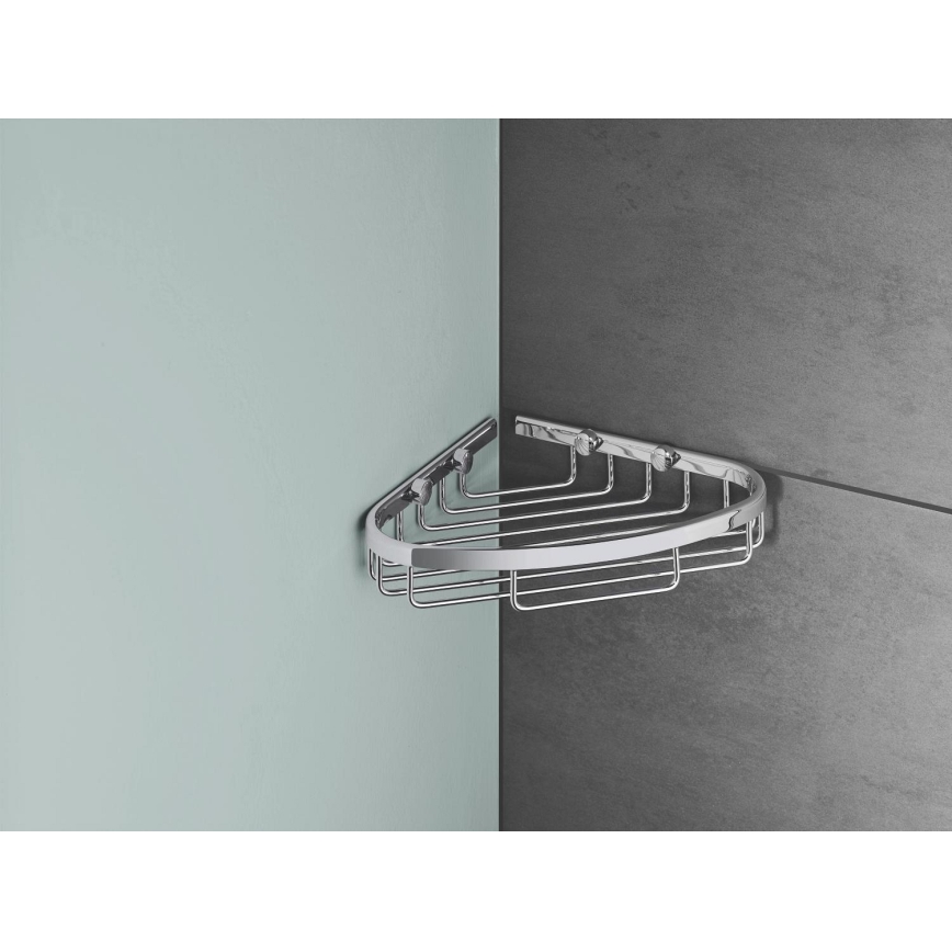 GROHE 41172000 - Γωνιακό ράφι QUICKFIX START COSMOPOLITAN 30,3 × 5,3 cm χρώμιο