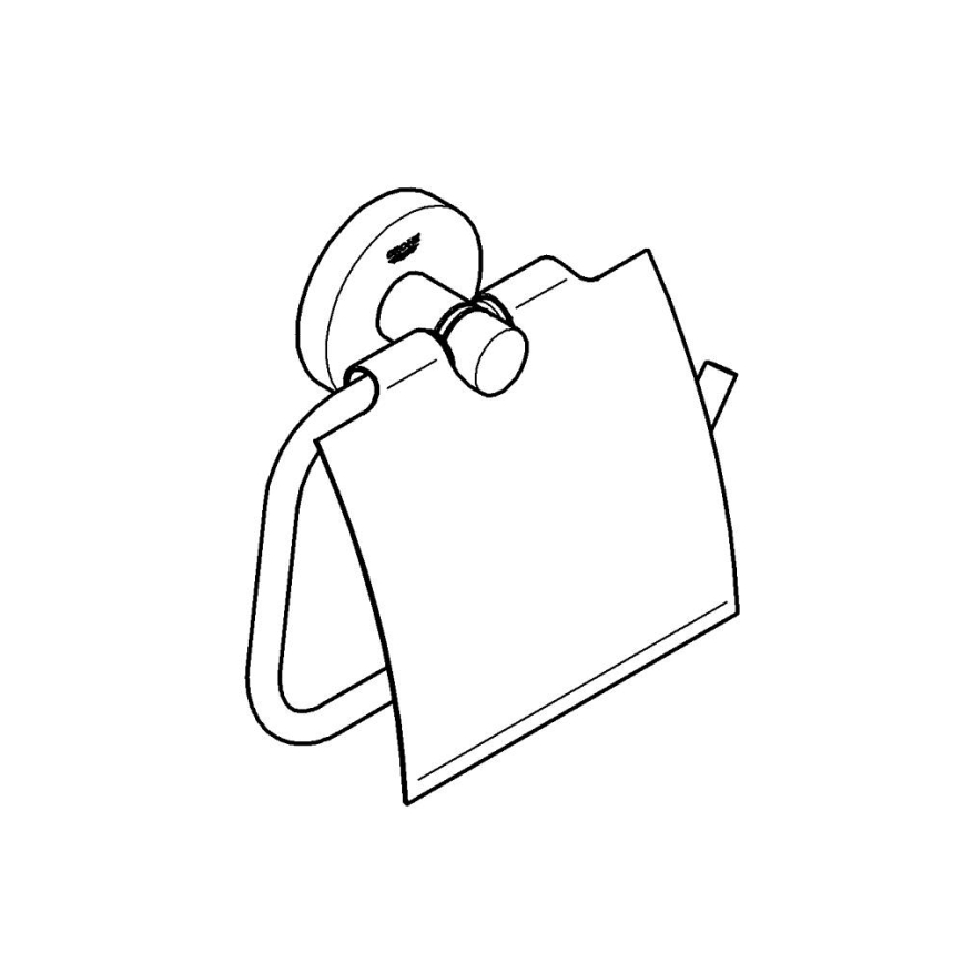 GROHE 41179000 - Θήκη χαρτιού υγείας QUICKFIX START, γυαλιστερό χρώμιο