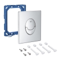 GROHE 42304000 - Πλήκτρο έκπλυσης SKATE AIR 156 × 197 mm γυαλιστερό χρώμιο