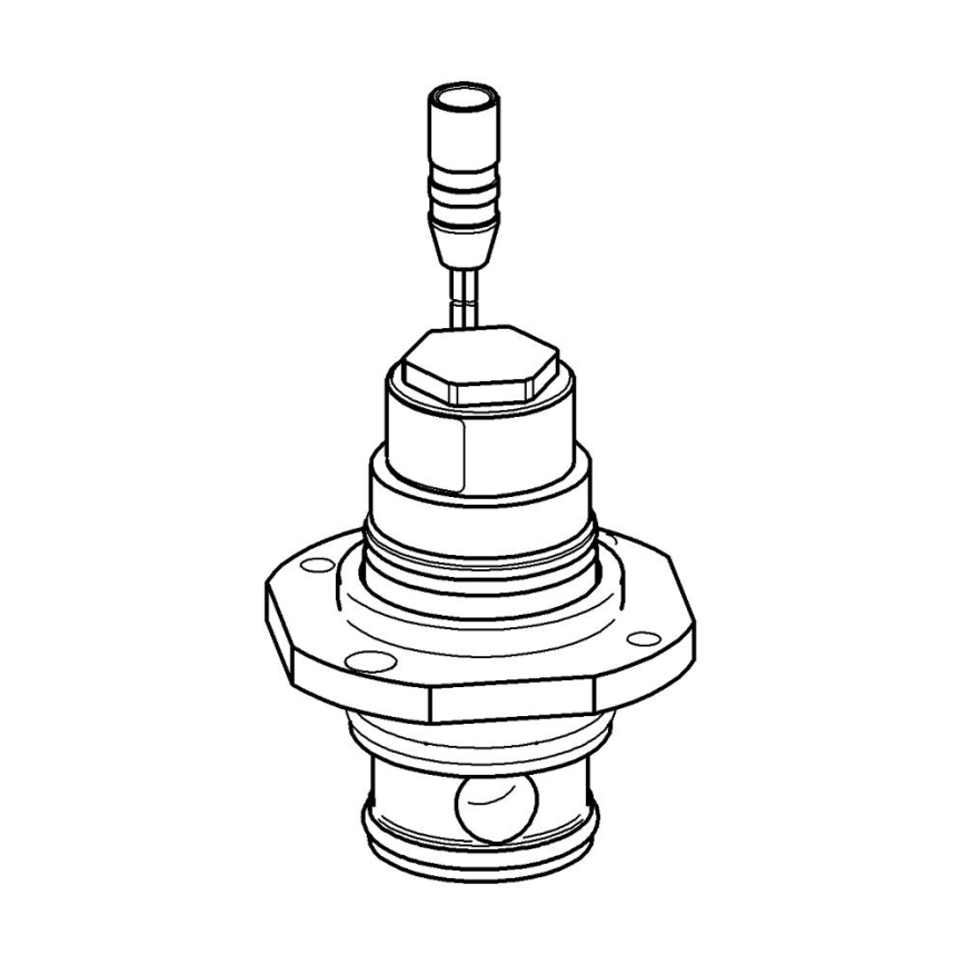 GROHE 42791000 - Μαγνητική βαλβίδα με φίλτρο για 37751, γυαλιστερό χρώμιο